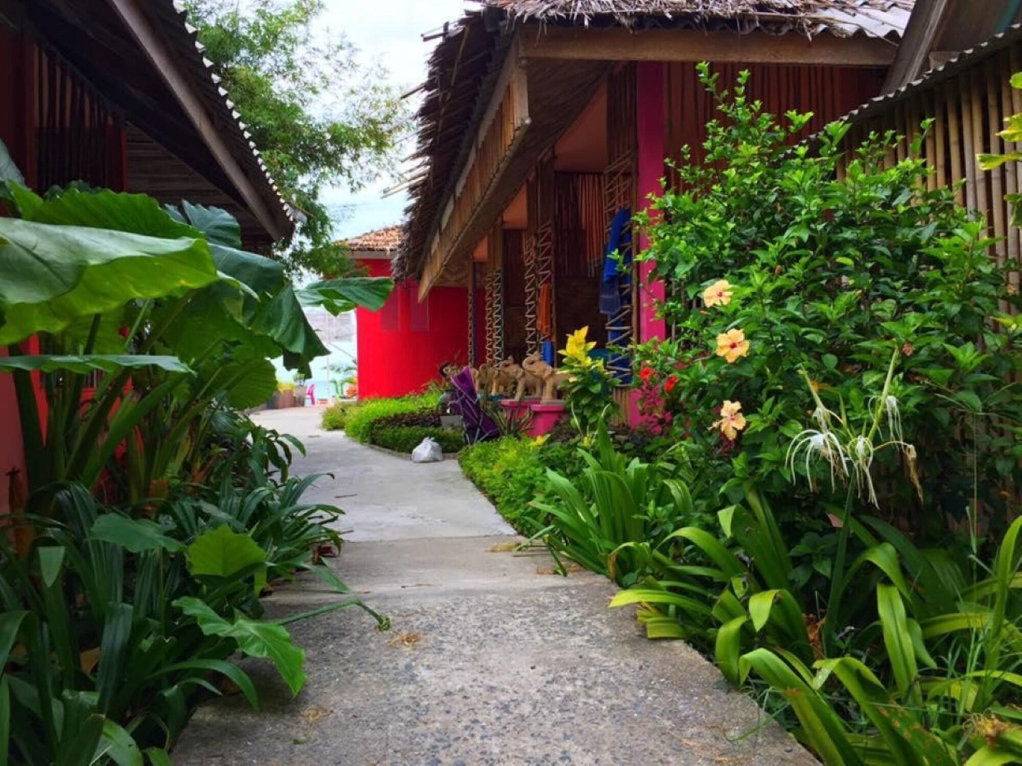 Cha-Ba Bungalow & Art Gallery Ко-Ланта Екстер'єр фото