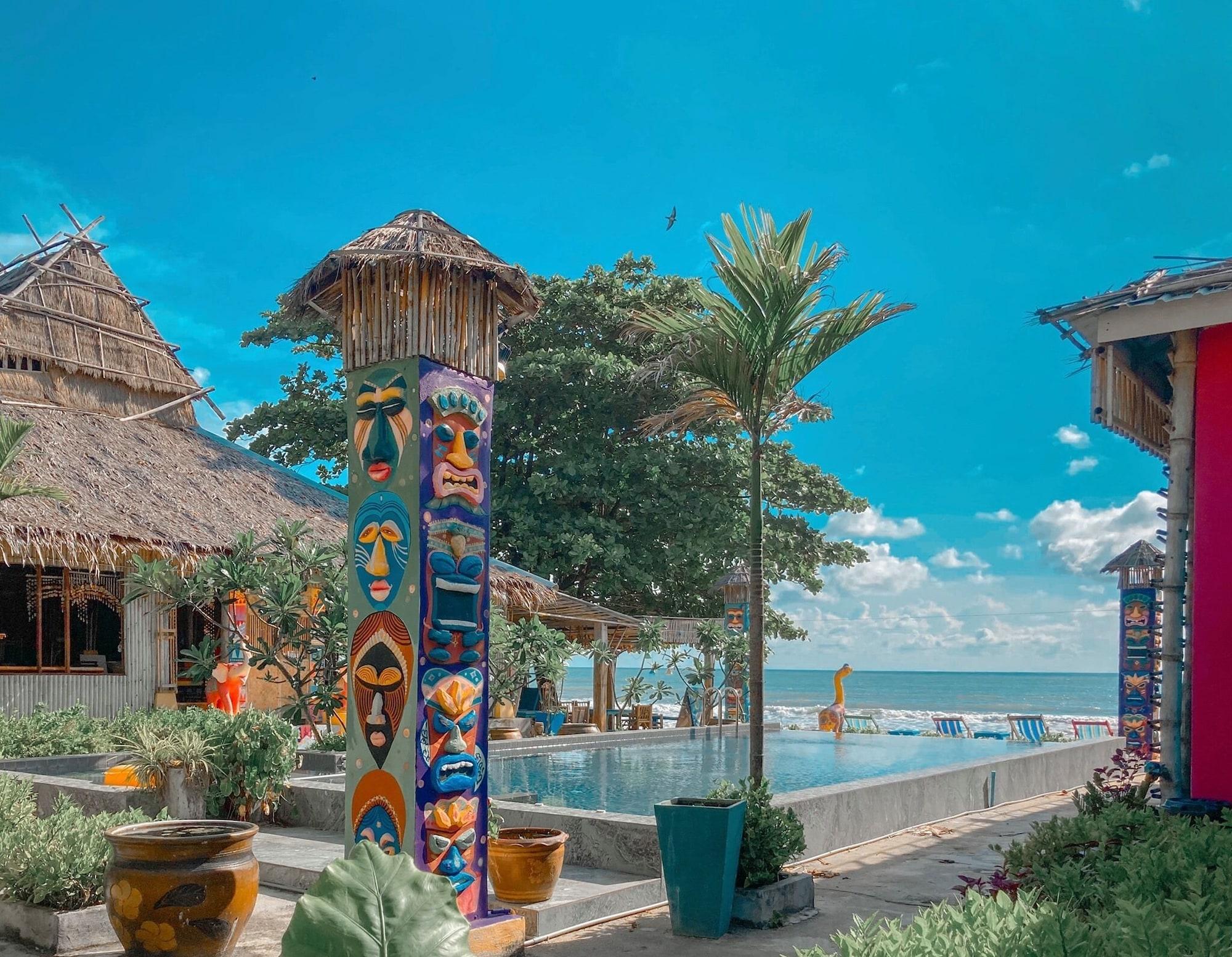 Cha-Ba Bungalow & Art Gallery Ко-Ланта Екстер'єр фото